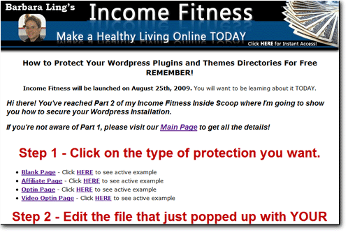 Income Fitness bonuses