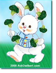 Broccoli bunny