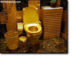 Gold Toilet