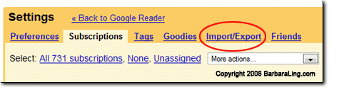 Google Reader 2