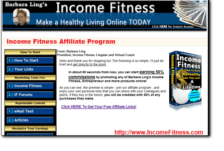 NEW! Income Fitness Affiliate Marketing Program Tutorial is READY!! (make money and more) Income Fitness affiliate tutorial