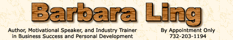 Barbara Ling - Trainer, Motivational Speaker, Author and more