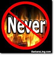 NEVER