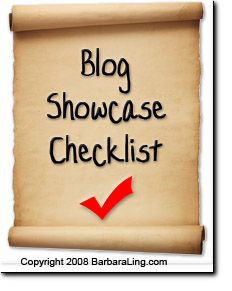 Blog Showcase Checklist
