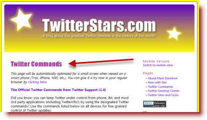 Twitter Stars