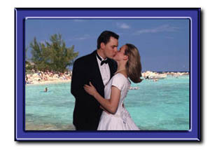 A wedding on the beach...