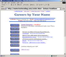 Customizable industry headlines