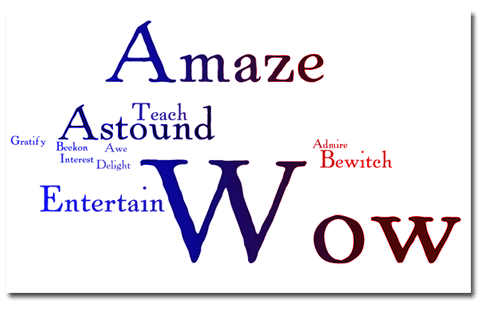 Amaze and wow!