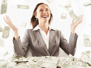 money-falling