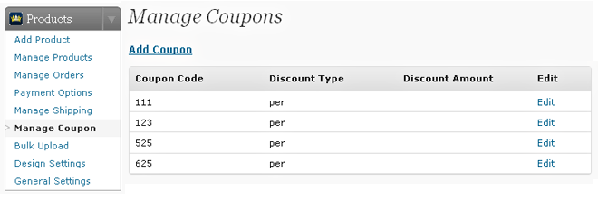 of5 Wordpress coupons