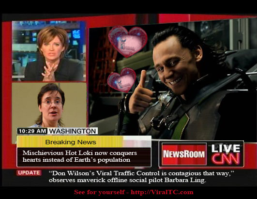 He's hot because of Viral Traffic Control!