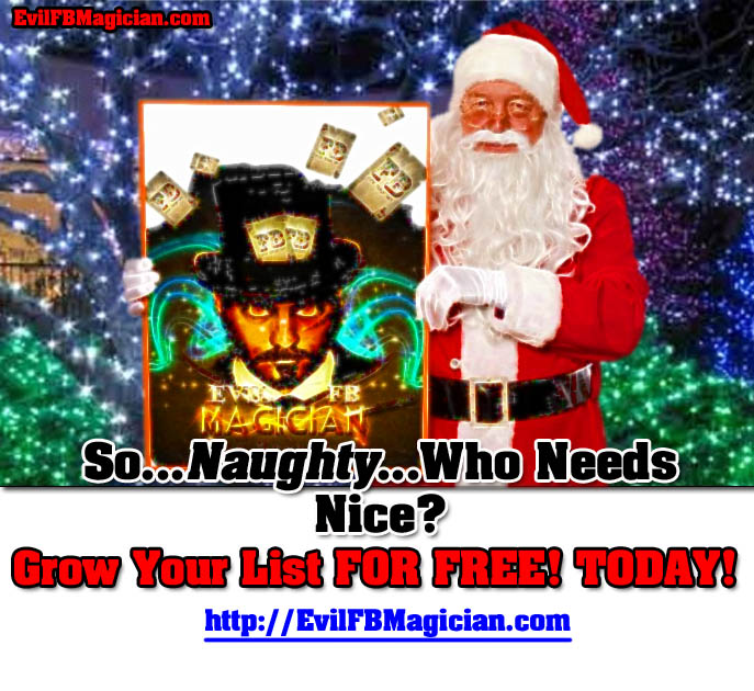 Evil Facebook Magician List Building