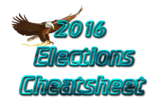 2016 Presidential Elections Cheatsheet!