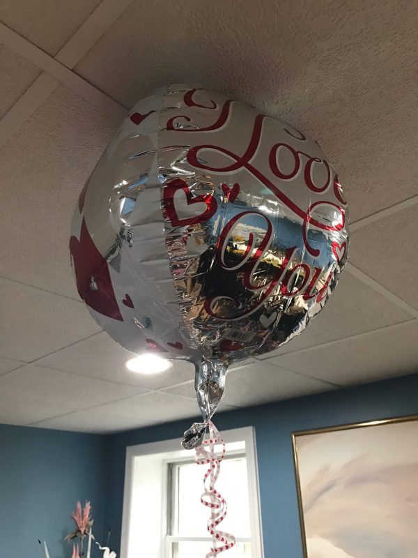 Valentines Day balloon