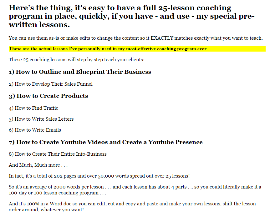 Make your own $297 product!