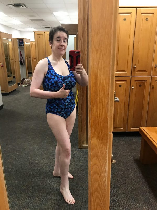 Pre launch swim!