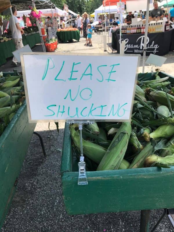No shucking