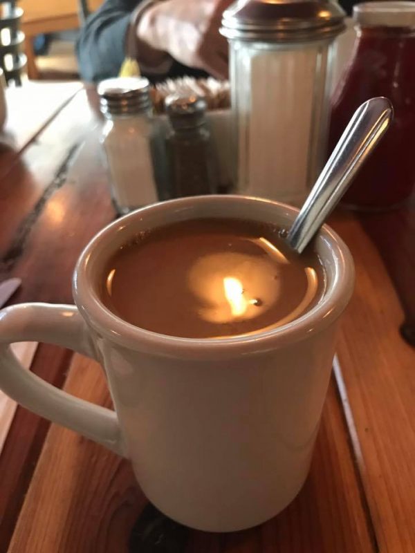 Sunrise in coffeecup!