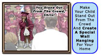 Creative children kid photography graduation web site design