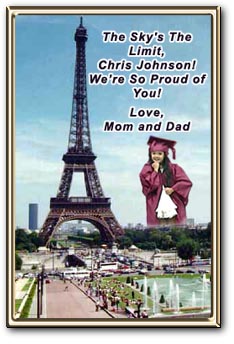 Eiffel tower graduation